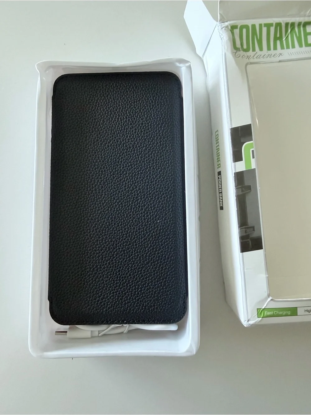 Container Power Bank - Black Portable Charger
